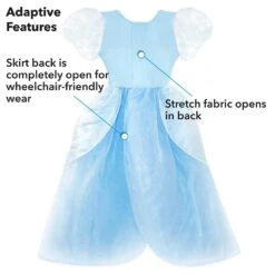 Disney Cinderella Adaptive Costume For Kids -Disney Sales Store 2841041618647 3