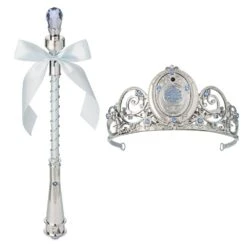 Disney Cinderella Light-Up Costume For Kids With Interactive Light-Up Wand And Tiara By A Leading Role -Disney Sales Store 2841107379256 3