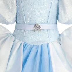Disney Cinderella Light-Up Costume For Kids With Interactive Light-Up Wand And Tiara By A Leading Role -Disney Sales Store 2841107379256 5