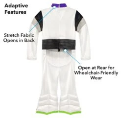 Disney Buzz Lightyear Adaptive Costume For Kids – Toy Story -Disney Sales Store 2890041618649 4