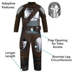 Disney Star Wars: The Mandalorian Adaptive Costume For Kids 4 Disney Star Wars: The Mandalorian Adaptive Costume For Kids -Disney Sales Store 2890041619130 2