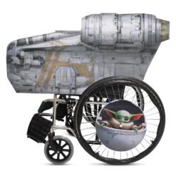 Disney Star Wars: The Mandalorian Wheelchair Cover Set -Disney Sales Store 2890107019132 4