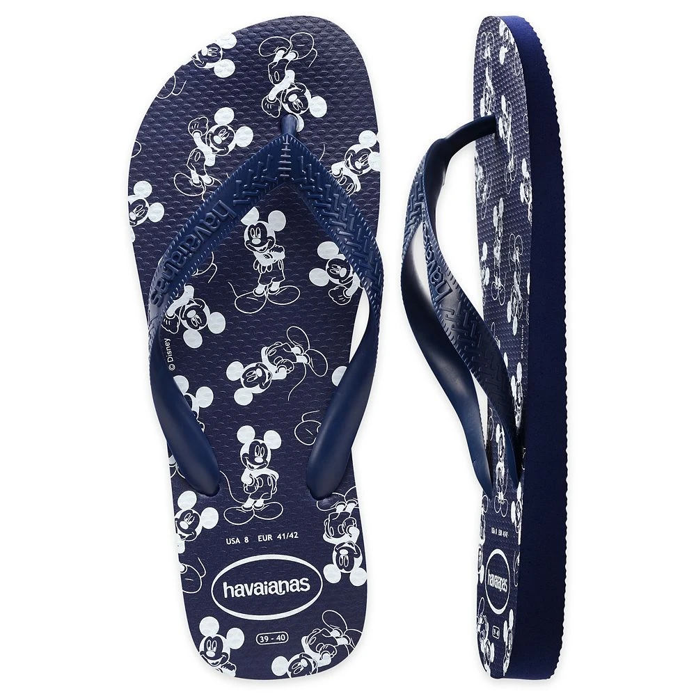 Mickey Mouse Flip Flops for Adults by Havaianas Disney Mickey Mouse Flip Flops For Adults By Havaianas -Disney Sales Store 4202058000328 4