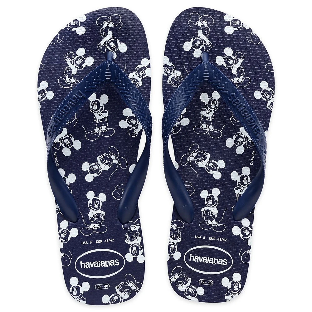 Mickey Mouse Flip Flops for Adults by Havaianas Disney Mickey Mouse Flip Flops For Adults By Havaianas -Disney Sales Store 4202058000328