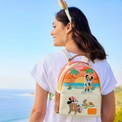 Disney Mickey And Minnie Mouse Beach Loungefly Mini Backpack -Disney Sales Store 4203105710107 1
