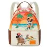 Disney Mickey And Minnie Mouse Beach Loungefly Mini Backpack 1 Disney Mickey And Minnie Mouse Beach Loungefly Mini Backpack -Disney Sales Store 4203105710107