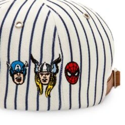 Disney Marvel Striped Baseball Cap For Adults -Disney Sales Store 4500059940135 2