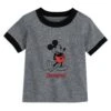 Mickey Mouse Standing Ringer T-Shirt For Baby – Disneyland 2 Mickey Mouse Standing Ringer T-Shirt For Baby – Disneyland -Disney Sales Store 5000057340146