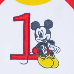 Disney Mickey Mouse 1st Birthday Bodysuit Set For Baby 4 Disney Mickey Mouse 1st Birthday Bodysuit Set For Baby -Disney Sales Store 5000057340162 2