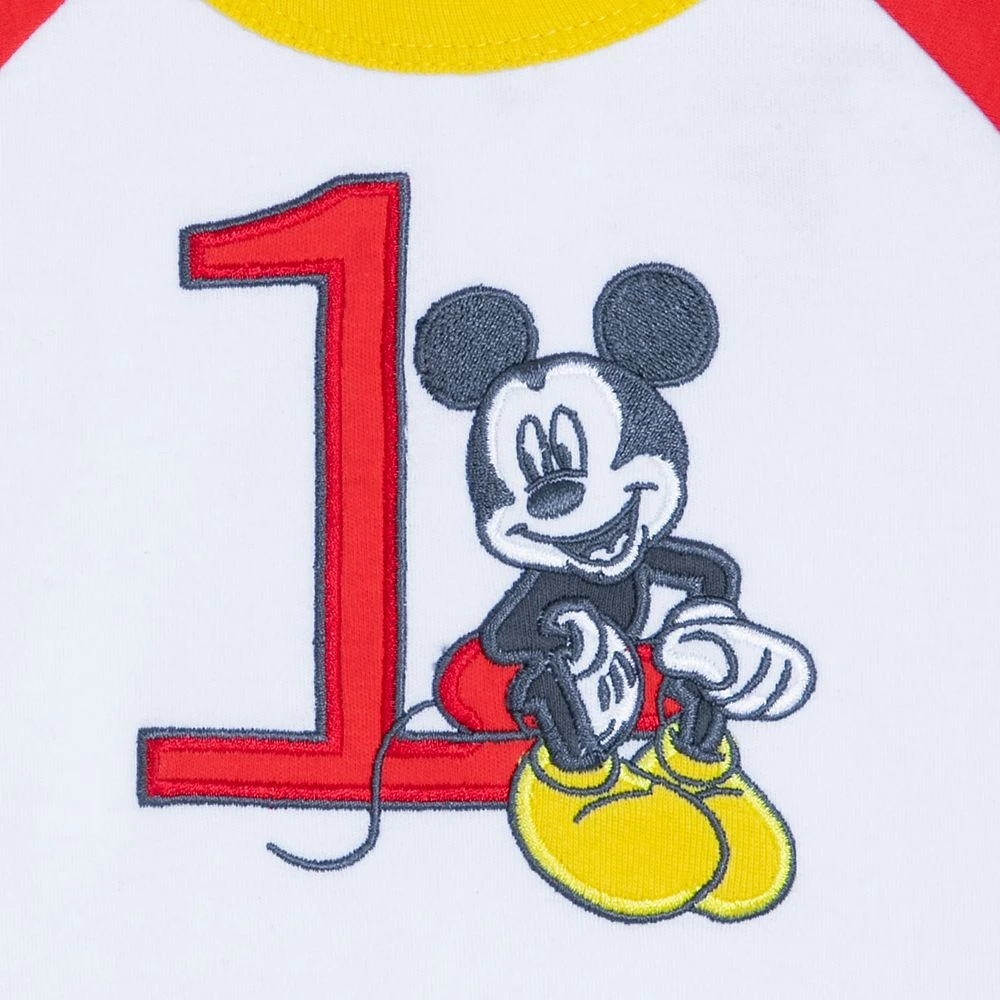 Mickey Mouse 1st Birthday Bodysuit Set for Baby Disney Mickey Mouse 1st Birthday Bodysuit Set For Baby -Disney Sales Store 5000057340162 2