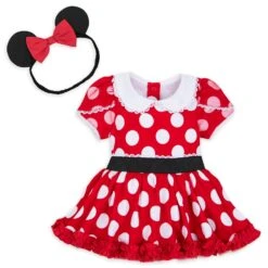 Disney Minnie Mouse Costume Bodysuit For Baby – Red -Disney Sales Store 5000057344101 1