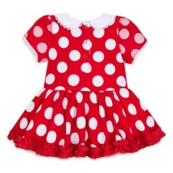 Disney Minnie Mouse Costume Bodysuit For Baby – Red -Disney Sales Store 5000057344101 2