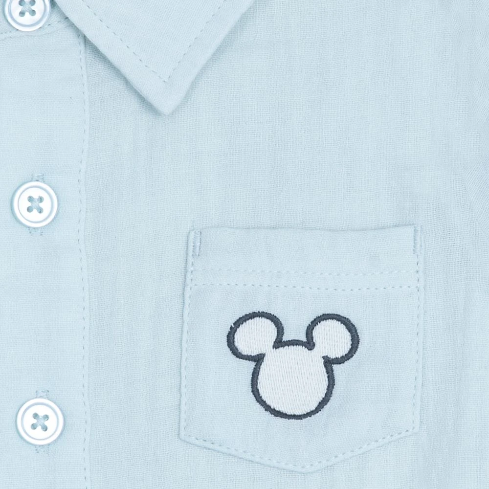 Mickey Mouse Icon Woven Shirt and Pants Set for Baby Disney Mickey Mouse Icon Woven Shirt And Pants Set For Baby -Disney Sales Store 5000057390159 2