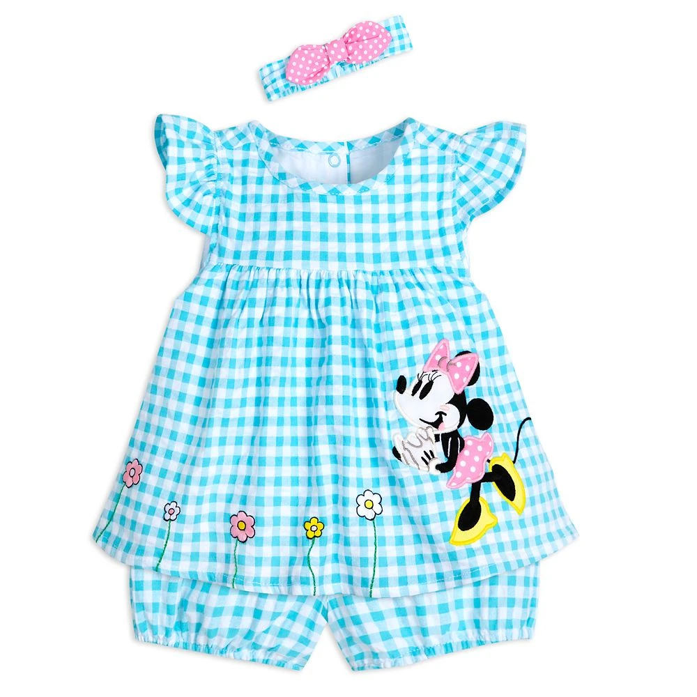Minnie Mouse Gingham Dress Set for Baby Disney Minnie Mouse Gingham Dress Set For Baby -Disney Sales Store 5000057390312
