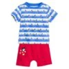 Disney Mickey Mouse Summer T-Shirt And Shorts Set For Baby 2 Disney Mickey Mouse Summer T-Shirt And Shorts Set For Baby -Disney Sales Store 5000059580313