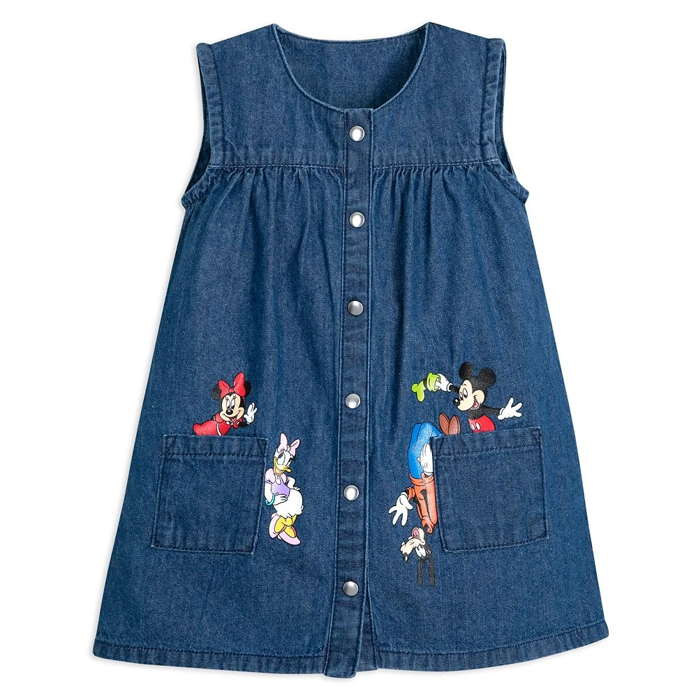 Mickey Mouse and Friends Denim Dress for Baby Disney Mickey Mouse And Friends Denim Dress For Baby -Disney Sales Store 5000106880320