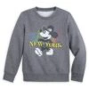 Disney Mickey Mouse ''New York'' Pullover Sweatshirt For Kids -Disney Sales Store 5003048025446