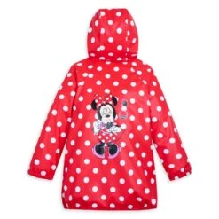 Disney Minnie Mouse Hooded Rain Jacket For Girls -Disney Sales Store 5004057540228 2