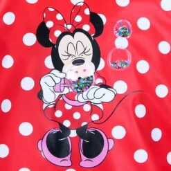Disney Minnie Mouse Hooded Rain Jacket For Girls -Disney Sales Store 5004057540228 4