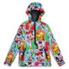 Disney Mickey Mouse And Friends Packable Hooded Rain Jacket For Kids -Disney Sales Store 5004057810220