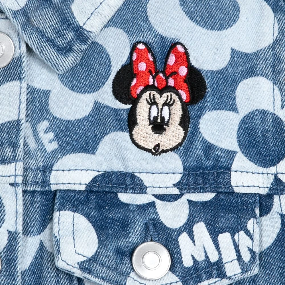 Minnie Mouse Floral Denim Jacket for Girls Disney Minnie Mouse Floral Denim Jacket For Girls -Disney Sales Store 5004106880229 3