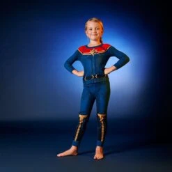 Disney Captain Marvel Costume PJ PALS For Kids -Disney Sales Store 5005057393226 1