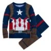 Disney Captain America Costume PJ PALS For Kids -Disney Sales Store 5005057393227