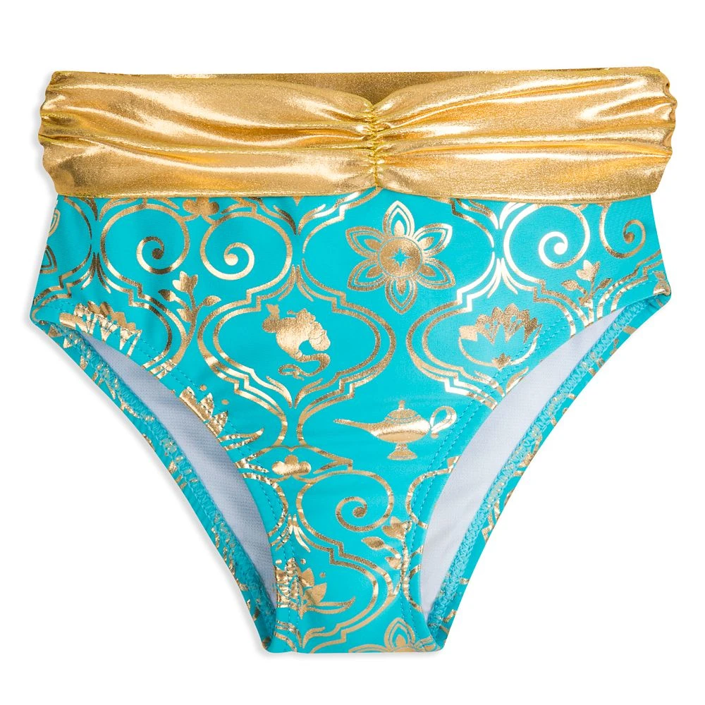 Jasmine Deluxe Swimsuit for Girls – Aladdin Disney Jasmine Deluxe Swimsuit For Girls – Aladdin -Disney Sales Store 5006046950200 4
