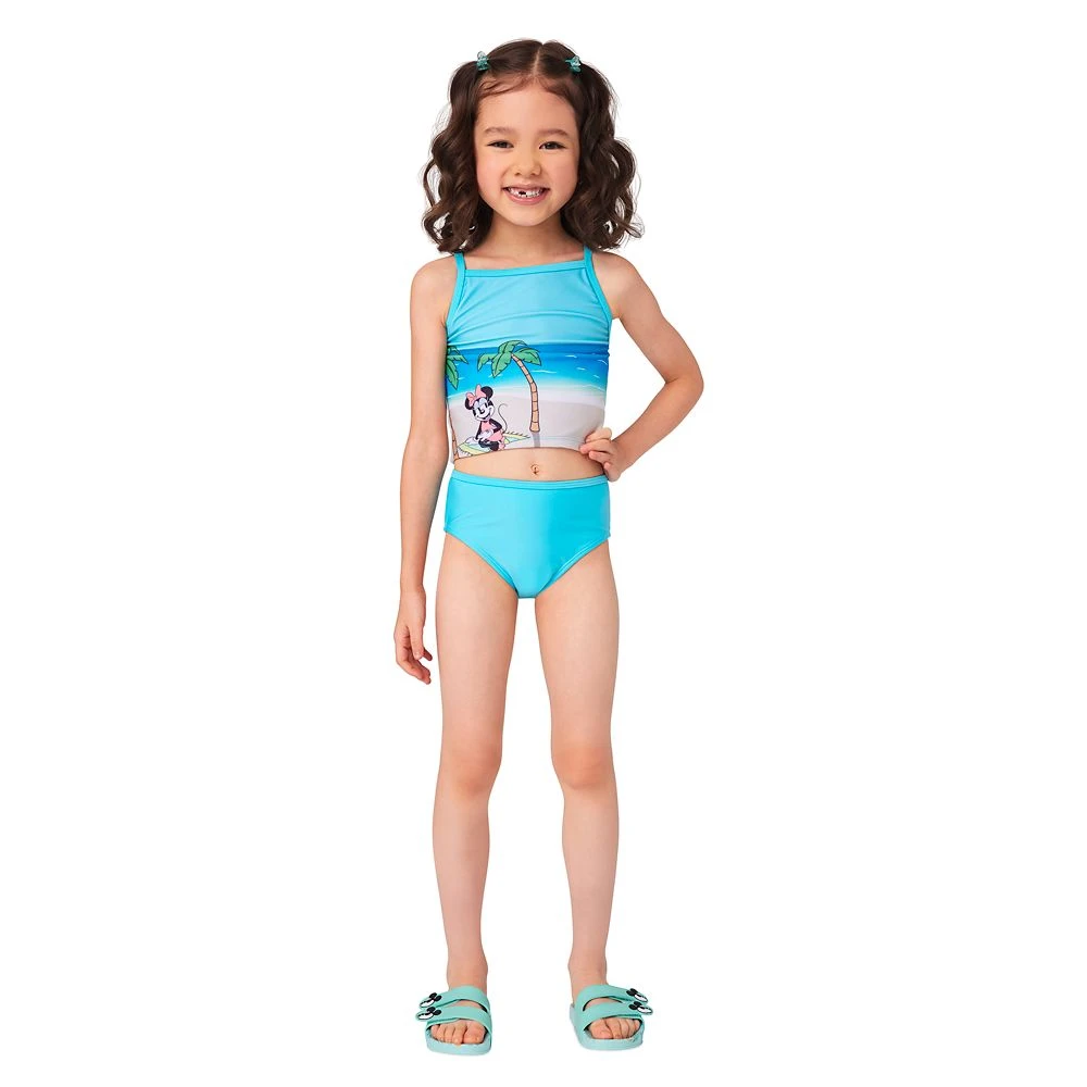 Minnie Mouse Two-Piece Swimsuit for Girls Disney Minnie Mouse Two-Piece Swimsuit For Girls -Disney Sales Store 5006059190203 1