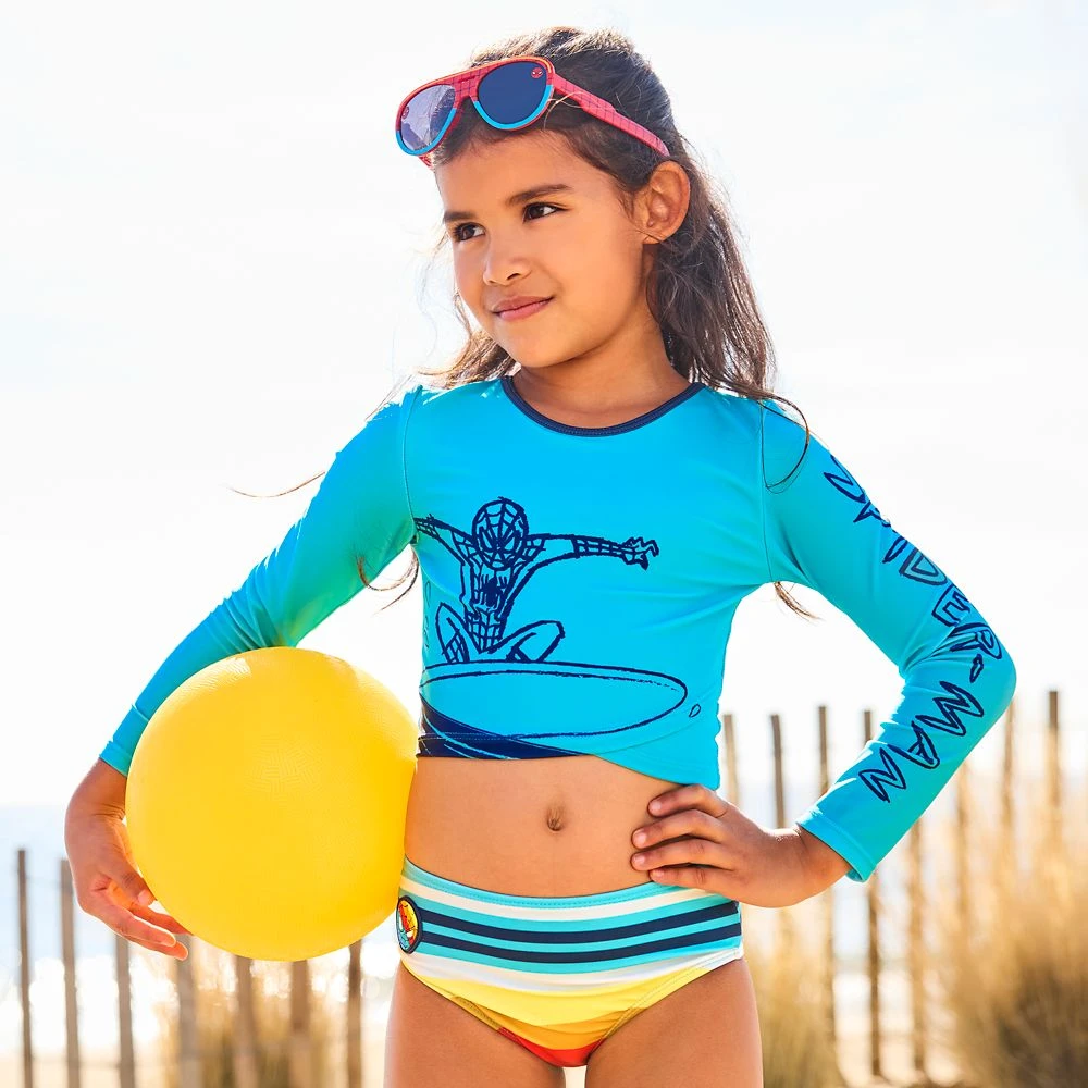 Spider-Man Two-Piece Swimsuit for Girls Disney Spider-Man Two-Piece Swimsuit For Girls -Disney Sales Store 5006059190212 1