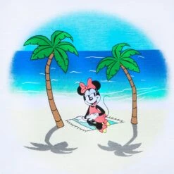 Disney Minnie Mouse Summer Beach T-Shirt For Kids -Disney Sales Store 5007057340241 2