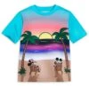 Disney Mickey And Minnie Mouse Summer Beach T-Shirt For Kids -Disney Sales Store 5007057390237
