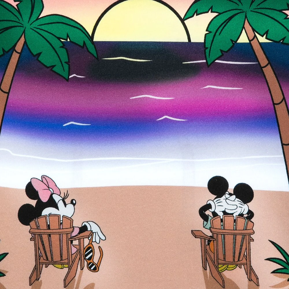 Mickey and Minnie Mouse Summer Beach T-Shirt for Kids Disney Mickey And Minnie Mouse Summer Beach T-Shirt For Kids -Disney Sales Store 5007057390237 2