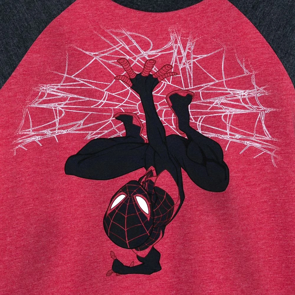 Miles Morales Raglan T-Shirt for Kids – Spider-Man: Across the Spider-Verse Disney Miles Morales Raglan T-Shirt For Kids – Spider-Man: Across The Spider-Verse -Disney Sales Store 5007059248882 1