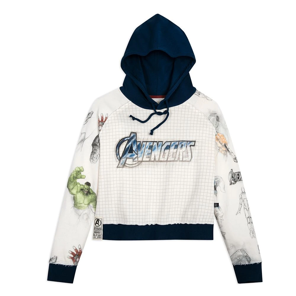 Avengers Pullover Hoodie for Women by Heroes & Villains – 60th Anniversary Disney Avengers Pullover Hoodie For Women By Heroes & Villains – 60th Anniversary -Disney Sales Store 5102059164951