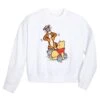 Disney Winnie The Pooh And Tigger Semi-Cropped Sweatshirt For Women -Disney Sales Store 5102106030098