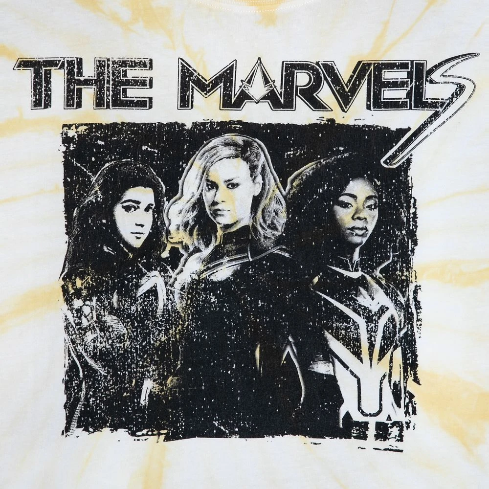 The Marvels Long Sleeve Tie-Dye T-Shirt for Women Disney The Marvels Long Sleeve Tie-Dye T-Shirt For Women -Disney Sales Store 5106048004967 4