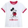 Mickey Mouse Standing Ringer T-Shirt For Women – Walt Disney World 2 Mickey Mouse Standing Ringer T-Shirt For Women – Walt Disney World -Disney Sales Store 5106057340185