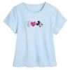 Disney Mickey Mouse ''Peace, Love, Mickey'' T-Shirt For Women -Disney Sales Store 5106057430350