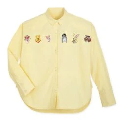 Disney Sales Store 21 Disney Winnie The Pooh Long Sleeve Oxford Shirt For Women