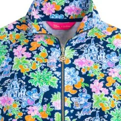 Mickey And Minnie Mouse Zip Pullover For Women By Lilly Pulitzer – Disney Parks 5 Mickey And Minnie Mouse Zip Pullover For Women By Lilly Pulitzer – Disney Parks -Disney Sales Store 5106107140121 3