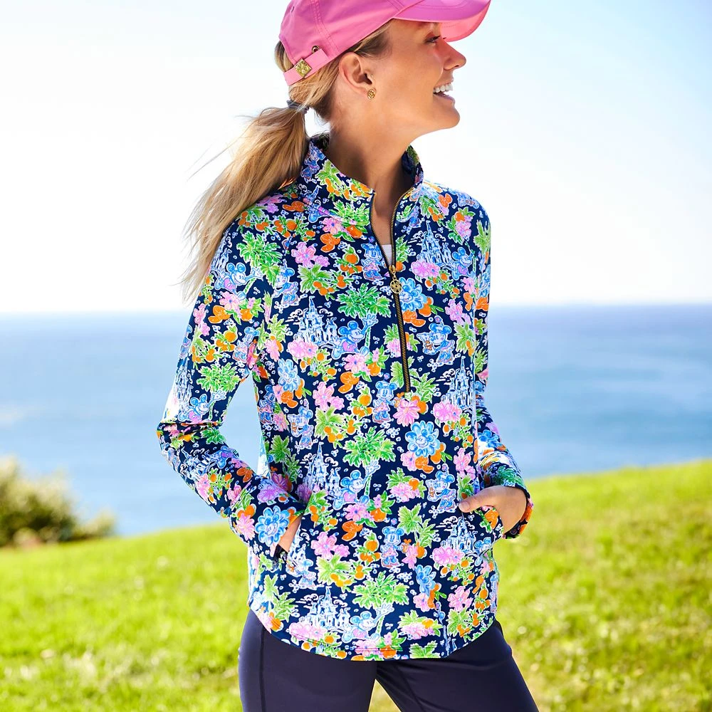 Mickey and Minnie Mouse Zip Pullover for Women by Lilly Pulitzer – Disney Parks Mickey And Minnie Mouse Zip Pullover For Women By Lilly Pulitzer – Disney Parks -Disney Sales Store 5106107140121 6