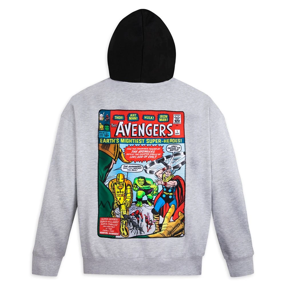 The Avengers #1 Cover Zip Hoodie for Adults Disney The Avengers #1 Cover Zip Hoodie For Adults -Disney Sales Store 5201048020160 1