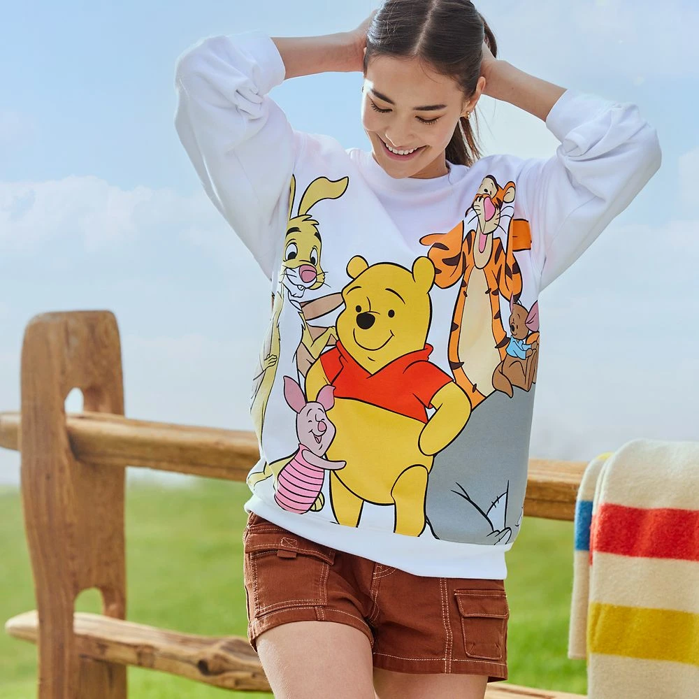 Winnie the Pooh and Pals Pullover Sweatshirt for Adults Disney Winnie The Pooh And Pals Pullover Sweatshirt For Adults -Disney Sales Store 5201059750212 1