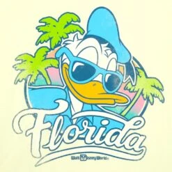 Donald Duck Florida Long Sleeve T-Shirt For Adults – Walt Disney World -Disney Sales Store 5205048020226 1