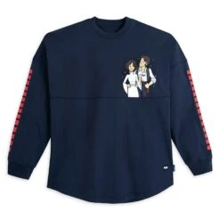 Disney Princess Leia And Han Solo ''I Know'' Couples Spirit Jersey For Adults – Star Wars – Navy