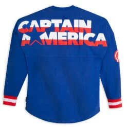 Disney Captain America Spirit Jersey For Adults -Disney Sales Store 5302058380079 2