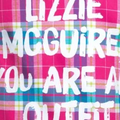 Disney Lizzie McGuire Flannel Shirt For Adults By Cakeworthy -Disney Sales Store 5303058250091 5