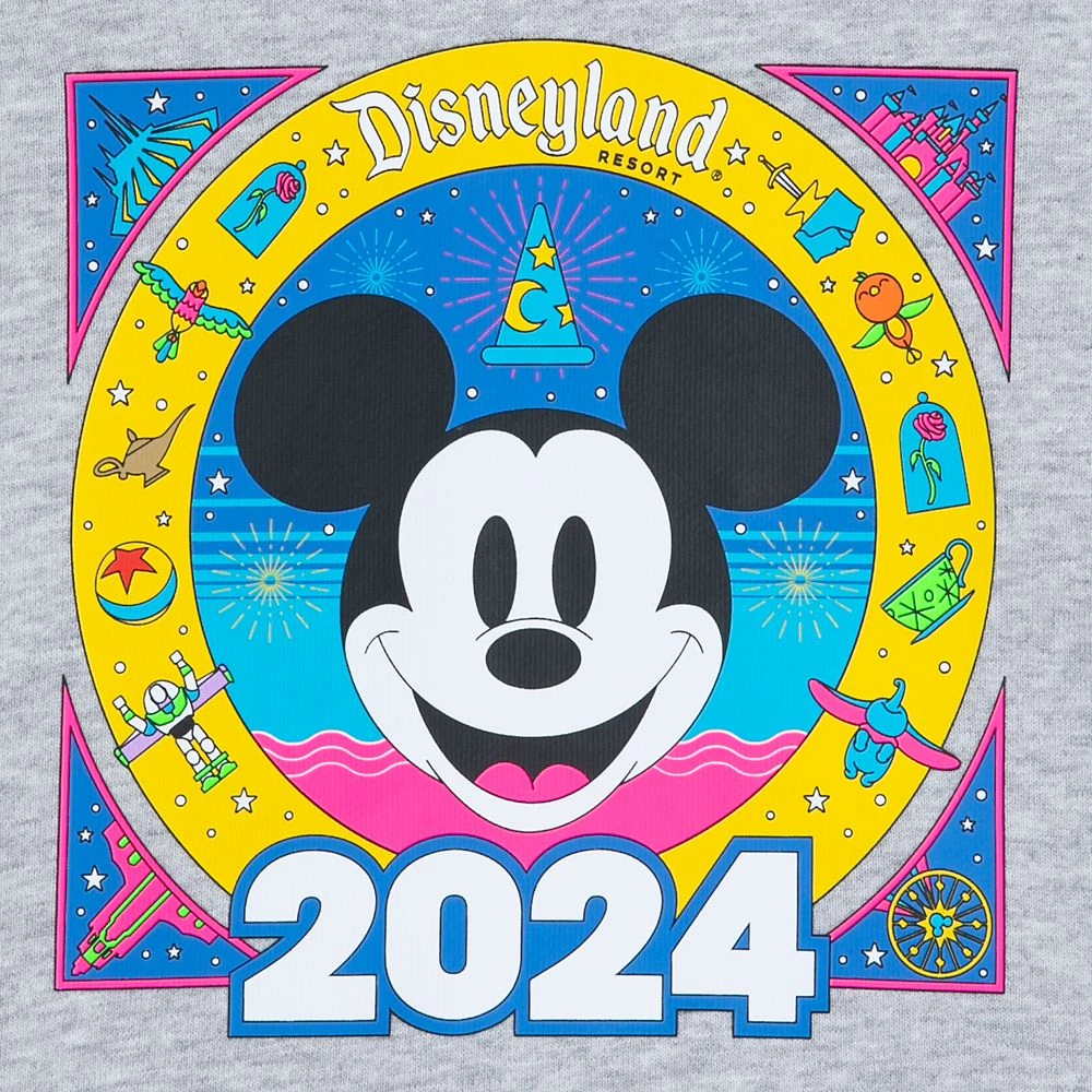 Mickey Mouse Zip Hoodie for Kids – Disneyland 2024 Mickey Mouse Zip Hoodie For Kids – Disneyland 2024 -Disney Sales Store 5402057390014 3