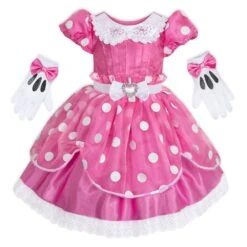 Disney Minnie Mouse Costume For Kids – Pink -Disney Sales Store 5502040739327 1